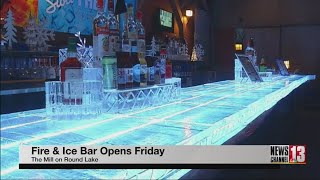 10,000 pounds of ice bring Saratoga County bar to life