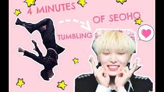 4 minutes of ONEUS Seoho tumbling