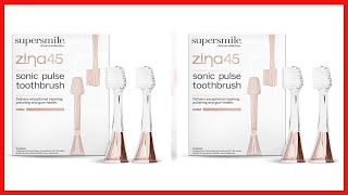 Supersmile Zina45 Replacement Brush Heads for Sonic Pulse Toothbrush - MND Shop