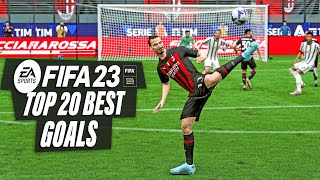 FIFA 23 | TOP 20 BEST GOALS #1 PS5 4K