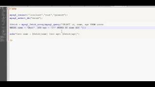 Learning PHP mysql_fetch_array function