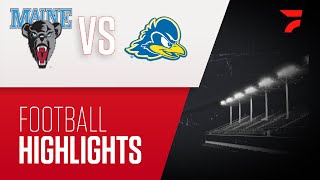 Highlights: Maine Vs Delaware | 2024 CAA Football