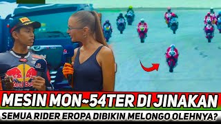 veda Ega pratama podium SS600CC~panaskan mesin sebelum ke juniorGP~ redbull motoGP rookies cup 2025