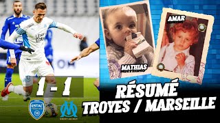 Résumé du match Troyes / Marseille (1-1)