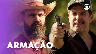 Alcides é enganado por Tenório e corre risco de vida | Pantanal | TV Globo