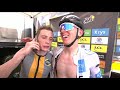 vingegaard u0026 van aert bury pogačar on hautacam tour de france 2022 stage 18 highlights