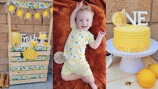 🌈 Our Rainbow Baby Turns ONE Today! 🍋 | Kieran's First Birthday Vlog #229