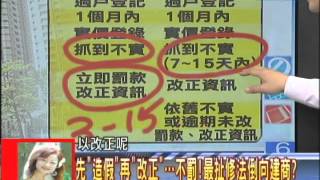 2014.01.16新聞龍捲風part6　先「造假」再「改正」　不罰！最扯修法倒向建商？