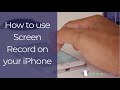 How to use Screen record on your iPhone