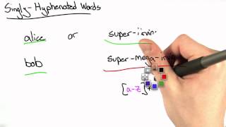 Single Hyphenated Words Solution - Programming Languages