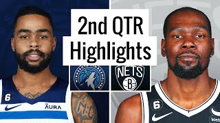 Brooklyn Nets vs Minnesota Timberwolves Full Highlights 2nd QTR | NBA Season 2022-23 Preseason