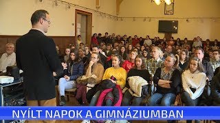 Nyílt napok a gimnáziumban