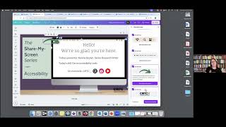 Share-My-Screen Series on Accessibility: Canva Accessibility Features