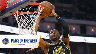 Golden State Warriors Plays of the Week | Week 16