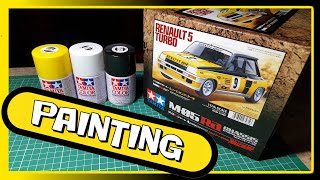 (Painting) Tamiya Renault 5 turbo rallye  RC 1/12 47435 M-05Ra