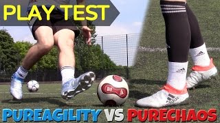 ADIDAS X 16+ VS MESSI 16+ BOOT BATTLE | Testing NEW PureChaos and PureAgility 2016 Boots