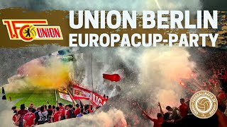 Union Berlin feiert Europa League Teilnahme | 1. FC Union Berlin - VfL Bochum (15.05.2022)