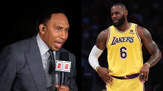 Stephen A Smith Says LeBron Is NOT The GOAT