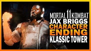 Mortal Kombat 11 Jax Briggs Character Tower Ending, It's GOOD!   MK11 Klassic Towers