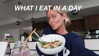 WHAT I EAT IN A DAY / gut health and gluten free!