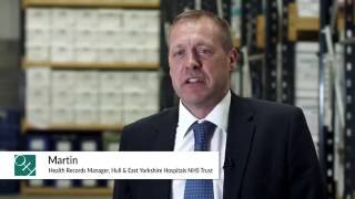 Document Storage Testimonial - OH Archival - Call 0800 9155421