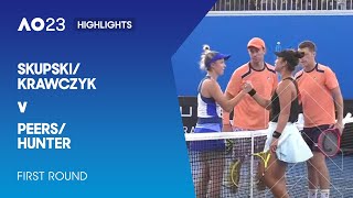 Skupski/Krawczyk v Peers/Hunter Highlights | Australian Open 2023 First Round