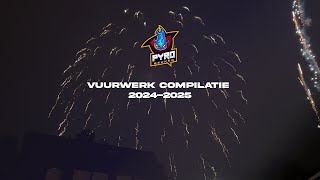 VUURWERK COMPILATIE - 2024/2025 | VEEL SHELLS