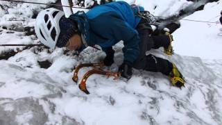 20150131 湯川アイスクライミング ABEさん