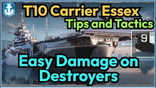 T10 CV Essex: The Ultimate Destroyer Killing Machine | World of Warships