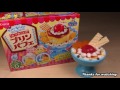 kracie popin cookin pudding parfait　クラシエ　ポッピンクッキン　プリンパフェ作り