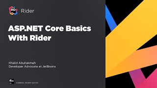 Rider を使用した ASP.NET Core の基本