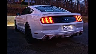 2017 Mustang 5.0 MMD Diffuser Fins + Diode Dynamics LED Reverse Light Install