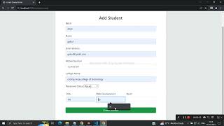 Placement cell Node js backend skill test