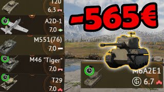 The most EXPENSIVE Wallet Warrior USA lineup experience in War Thunder