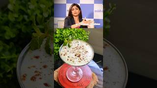 Shilpa Shetty's Favorite Pudina Chaas Recipe #shorts #chaas #shilpashetty