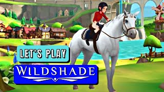 Playing WILDSHADE! ❤️ FIRST IMPRESSIONS - NEW Horse Racing Game 2021