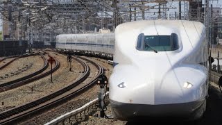 東海道新幹線:品川駅発車後〜アナウンス　いい日旅立ち