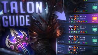 HOW TO CARRY EVERY GAME AS TALON - 1v9 JUNGLE GUIDE