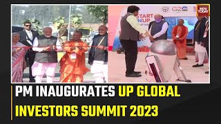 PM Modi Inaugurates Uttar Pradesh Global Investors Summit 2023 In Lucknow