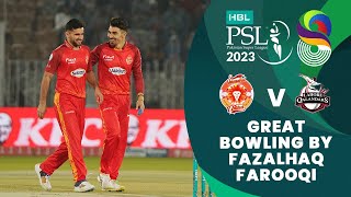Great Bowling By Fazalhaq Farooqi | Islamabad vs Lahore | Match 26 | HBL PSL 8 | MI2T