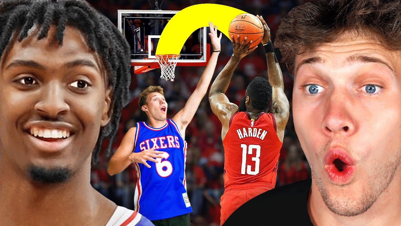 NBA Tyrese Maxey Reacts To My Basketball Highlights - YouTube