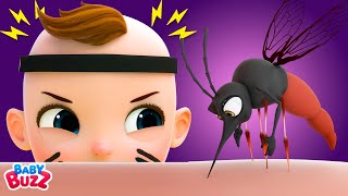 Mosquito Go Away! | Mosquito VS Baby | Kids Songs & Nursery Rhymes | Baby Buzz