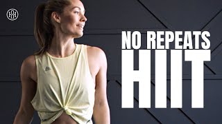 No Repeats /No Equipment HIIT Workout