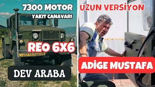 YAKIT CANAVARI REO 6x6, Adige Mustafa abinin Dev Arabası #reo #arabalar #adige