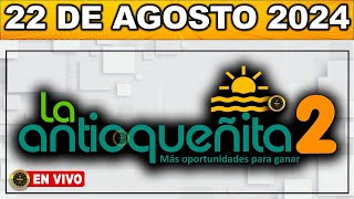 Resultado ANTIOQUEÑITA 2 JUEVES 22 de agosto de 2024 #chance #antioquenitatarde