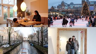 family vlog: cozy christmas in amsterdam