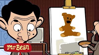 Mr Bean PAINTS Teddy! | Mr Bean Cartoon Season 2 | Funny Clips | Mr Bean Cartoon World