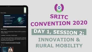 SRITC Convention 2020 | Day 1, Session 2: Innovation & Rural Mobility | SRITC