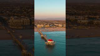 Huntington Beach Pier Drone Lapse