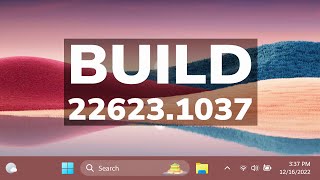 New Windows 11 Build 22623.1037 – New Search Box on the Beta Channel and Fixes